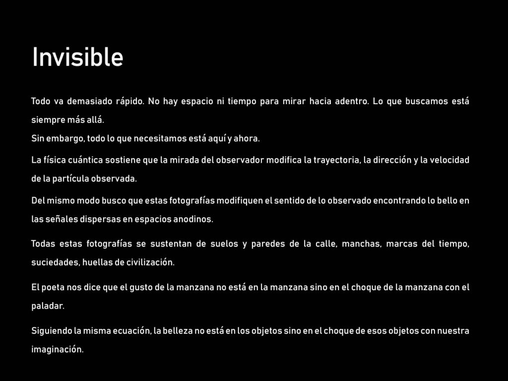 descripcion invisible